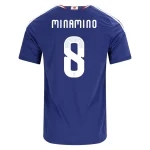 MINAMINO NO.8 Camiseta Primera Japón 2026 – Versión Jugador