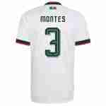 MONTES NO.3 Camiseta Segunda México 2026 – Versión Jugador