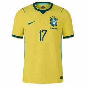 MURILLO NO.17 Camiseta Primera Brasil 2026 – Versión Jugador_1