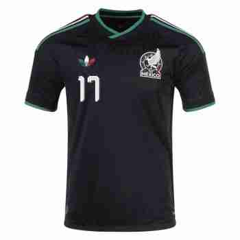 O. PINEDA NO.17 Camiseta Tercera México 2026 – Versión Jugador_1