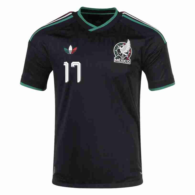 O. PINEDA NO.17 Camiseta Tercera México 2026 – Versión Jugador_1 O. PINEDA NO.17 Camiseta Tercera México 2026 – Versión Jugador_1