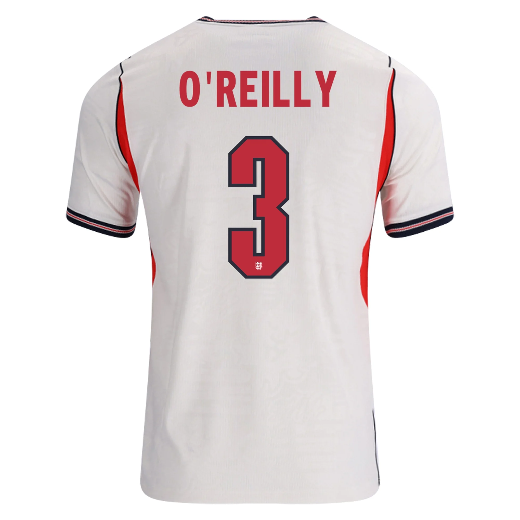 O’REILLY NO.3 Camiseta Primera Inglaterra 2026 – Versión Jugador O’REILLY NO.3 Camiseta Primera Inglaterra 2026 – Versión Jugador