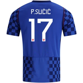 P.SUČIĆ NO.17 Camiseta Segunda Croatia 2026 – Versión Jugador