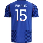 PAŠALIĆ NO.15 Camiseta Segunda Croatia 2026 – Versión Jugador