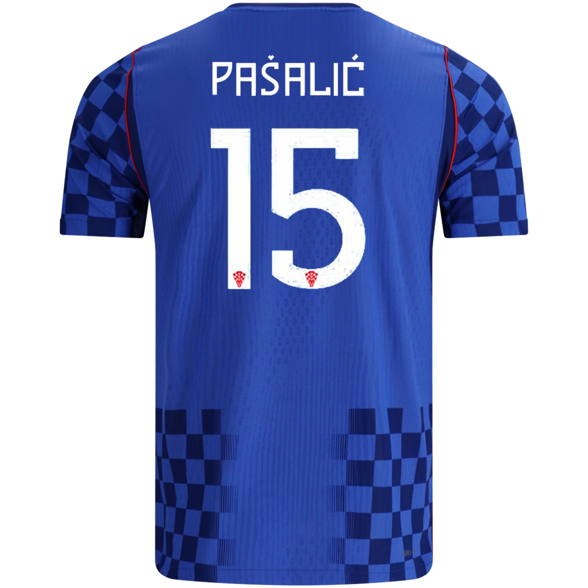PAŠALIĆ NO.15 Camiseta Segunda Croatia 2026 – Versión Jugador PAŠALIĆ NO.15 Camiseta Segunda Croatia 2026 – Versión Jugador
