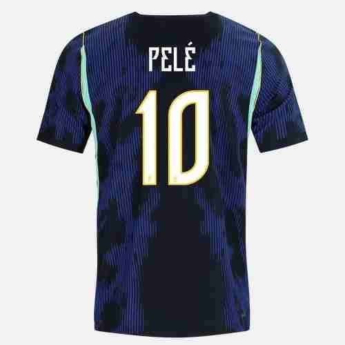 PELÉ NO.10 Camiseta Segunda Brasil 2026 – Versión Jugador PELÉ NO.10 Camiseta Segunda Brasil 2026 – Versión Jugador
