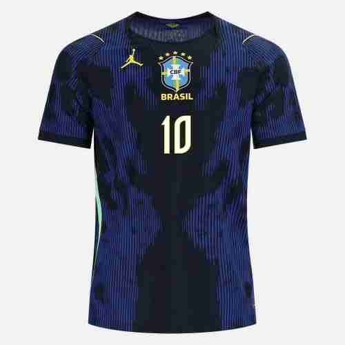 PELÉ NO.10 Camiseta Segunda Brasil 2026 – Versión Jugador_1 PELÉ NO.10 Camiseta Segunda Brasil 2026 – Versión Jugador_1