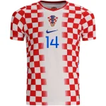 PERIŠIĆ NO.14 Camiseta Primera Croatia 2026 – Versión Jugador