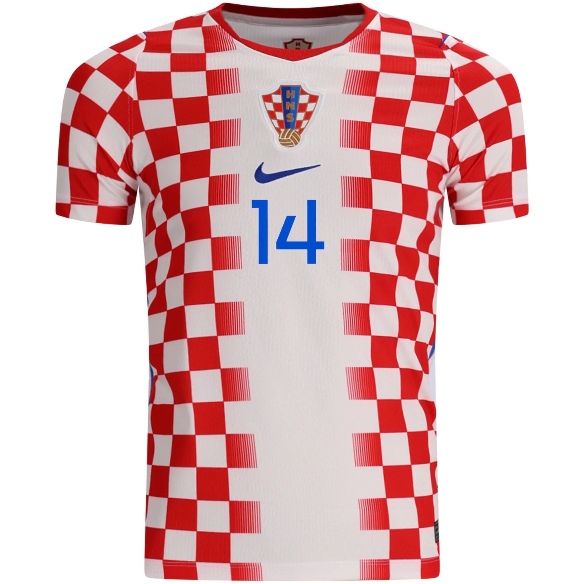 PERIŠIĆ NO.14 Camiseta Primera Croatia 2026 – Versión Jugador_1 PERIŠIĆ NO.14 Camiseta Primera Croatia 2026 – Versión Jugador_1