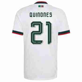 QUINONES NO.21 Camiseta Segunda México 2026 – Versión Jugador