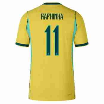 RAPHINHA NO.11 Camiseta Primera Brasil 2026 – Versión Jugador