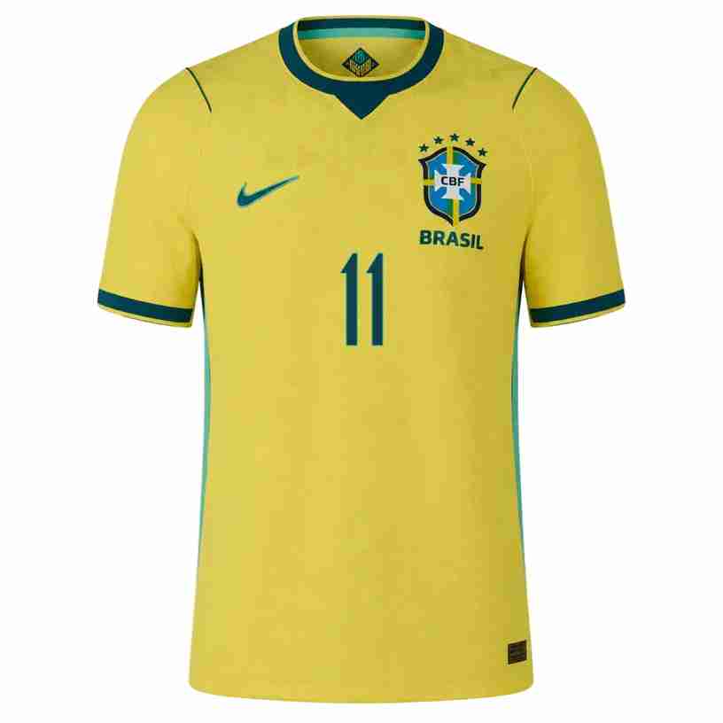 RAPHINHA NO.11 Camiseta Primera Brasil 2026 – Versión Jugador_1 RAPHINHA NO.11 Camiseta Primera Brasil 2026 – Versión Jugador_1