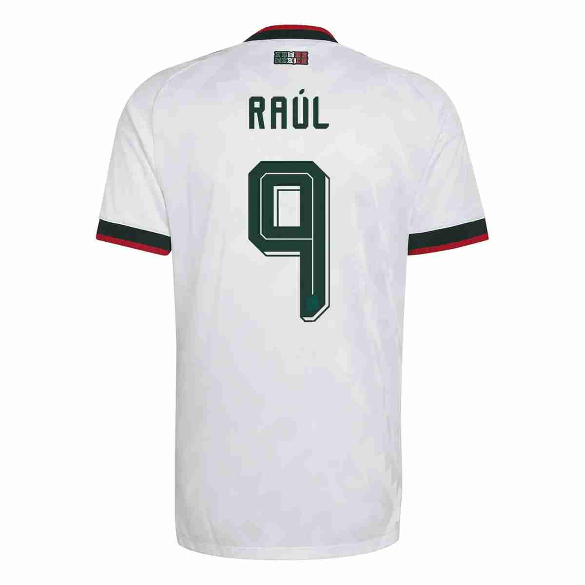 RAÚL NO.9 Camiseta Segunda México 2026 – Versión Jugador RAÚL NO.9 Camiseta Segunda México 2026 – Versión Jugador