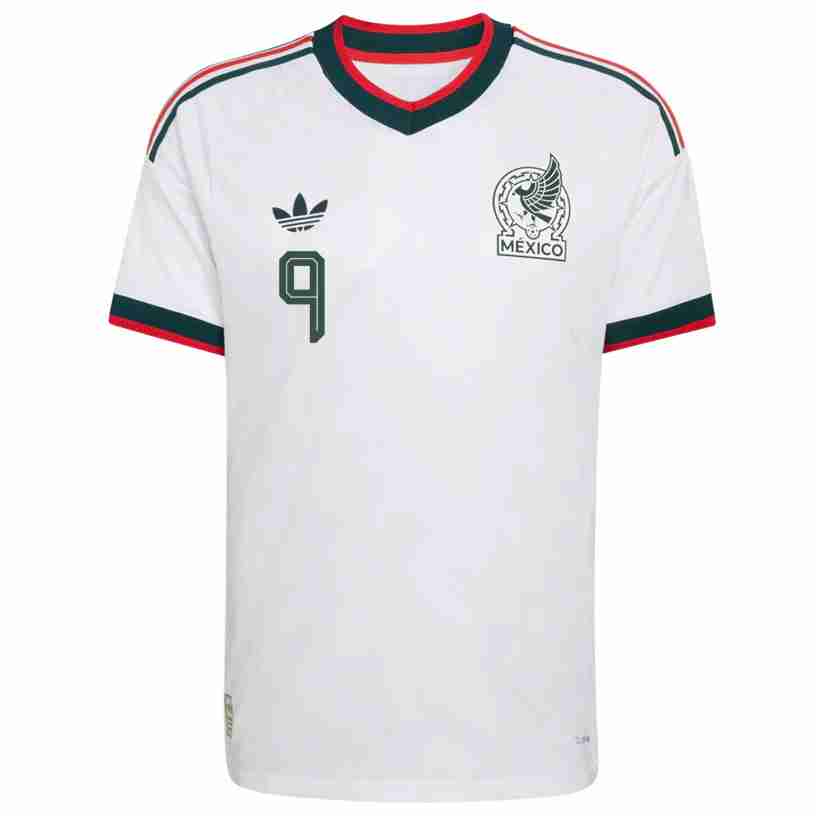 RAÚL NO.9 Camiseta Segunda México 2026 – Versión Jugador_1 RAÚL NO.9 Camiseta Segunda México 2026 – Versión Jugador_1