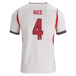 RICE NO.4 Camiseta Primera Inglaterra 2026 – Versión Jugador