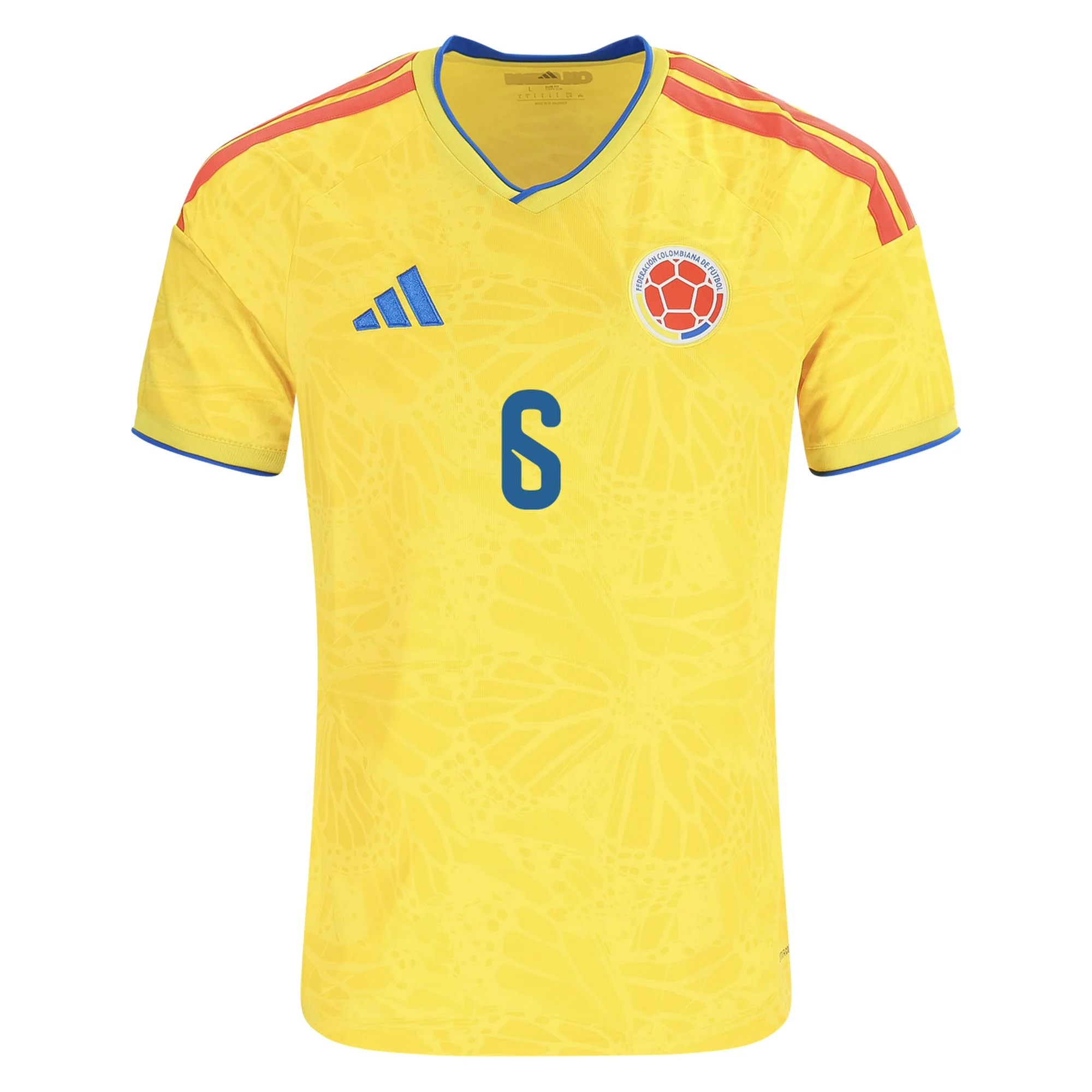 RICHARD RIOS NO.6 Camiseta Primera Colombia 2026 – Versión Jugador_1 RICHARD RIOS NO.6 Camiseta Primera Colombia 2026 – Versión Jugador_1