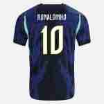 RONALDINHO NO.10 Camiseta Segunda Brasil 2026 – Versión Jugador