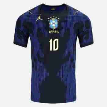 RONALDINHO NO.10 Camiseta Segunda Brasil 2026 – Versión Jugador_1