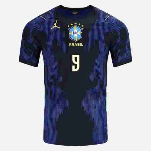 RONALDO NO.9 Camiseta Segunda Brasil 2026 – Versión Jugador_1 RONALDO NO.9 Camiseta Segunda Brasil 2026 – Versión Jugador_1