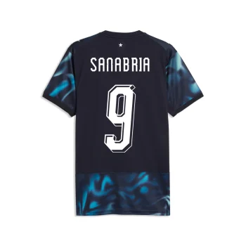 SANABRIA NO.9 Camiseta Segunda Paraguay 2026 – Versión Jugador