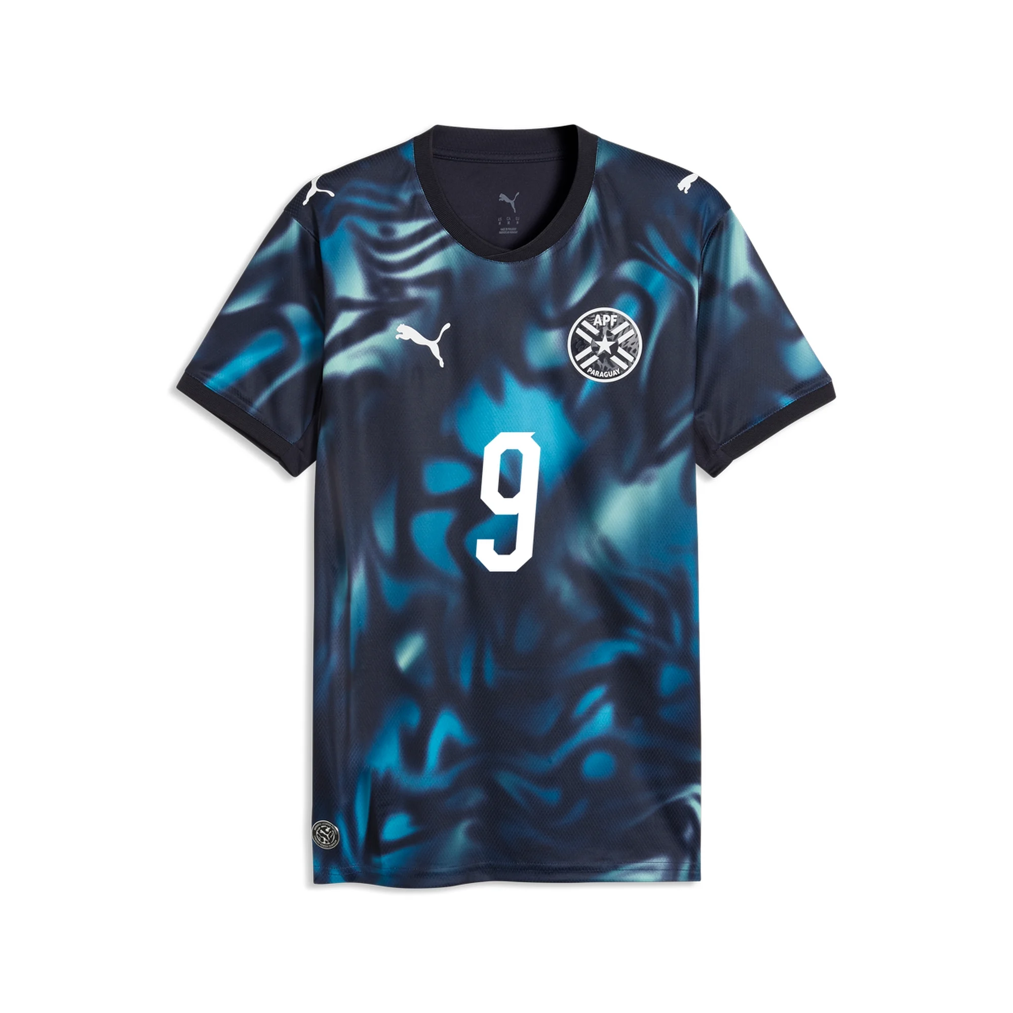 SANABRIA NO.9 Camiseta Segunda Paraguay 2026 – Versión Jugador_1 SANABRIA NO.9 Camiseta Segunda Paraguay 2026 – Versión Jugador_1