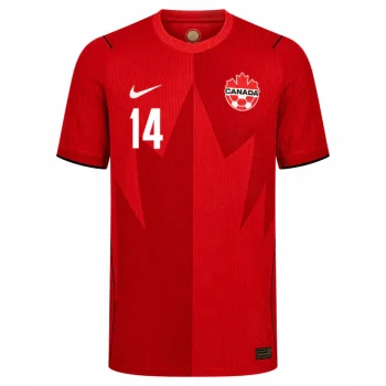 SHAFFELBURG NO.14 Camiseta Primera Canadá 2026 – Versión Jugador_1