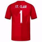 ST. CLAIR NO.1 Camiseta Primera Canadá 2026 – Versión Jugador
