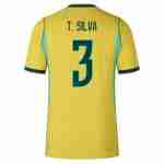 T. SILVA NO.3 Camiseta Primera Brasil 2026 – Versión Jugador