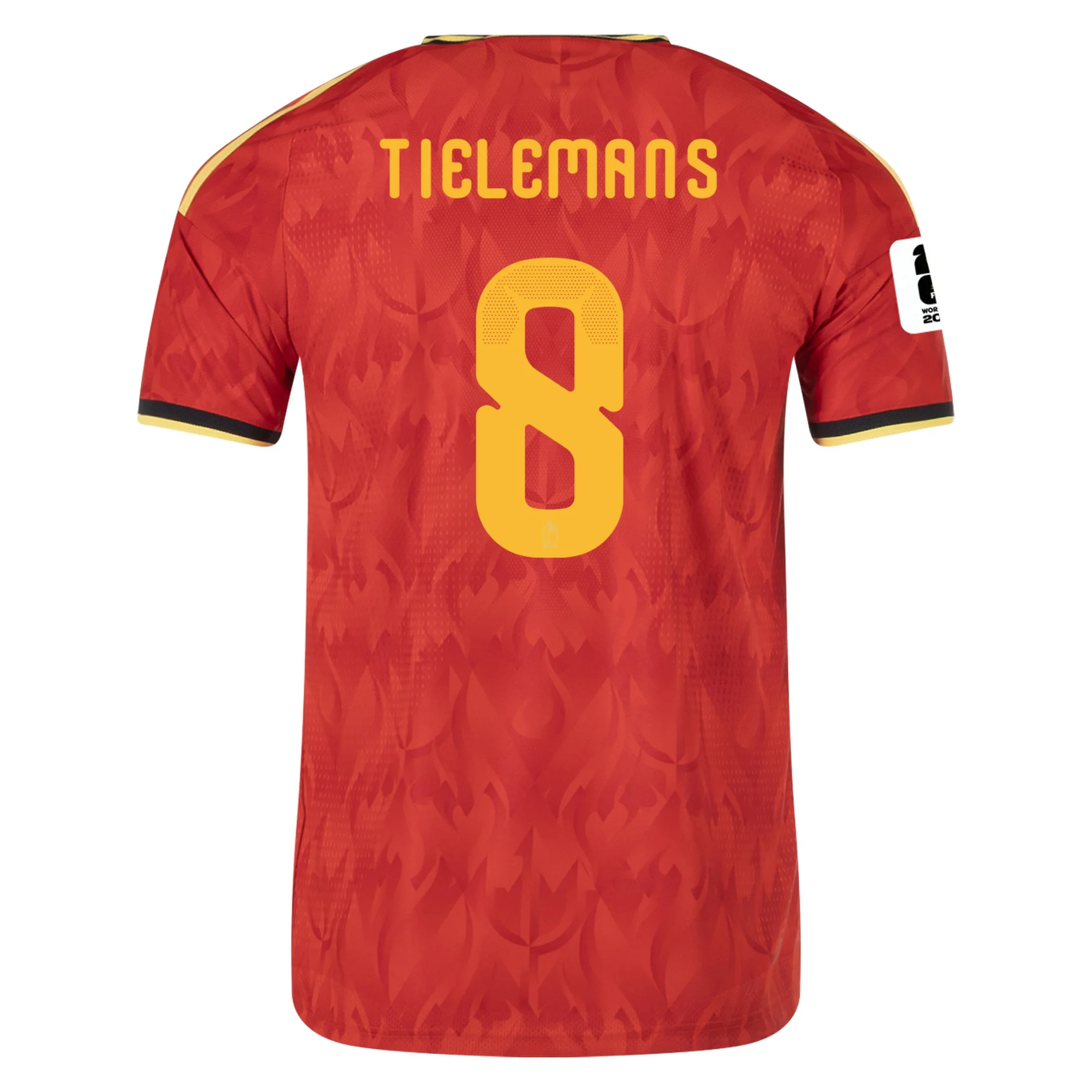 TIELEMANS NO.8 Camiseta Primera Belgica 2026 – Versión Jugador TIELEMANS NO.8 Camiseta Primera Belgica 2026 – Versión Jugador