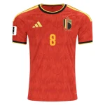 TIELEMANS NO.8 Camiseta Primera Belgica 2026 – Versión Jugador