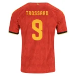 TROSSARD NO.9 Camiseta Primera Belgica 2026 – Versión Jugador