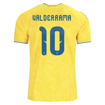 VALDERRAMA NO.10 Camiseta Primera Colombia 2026 – Versión Jugador