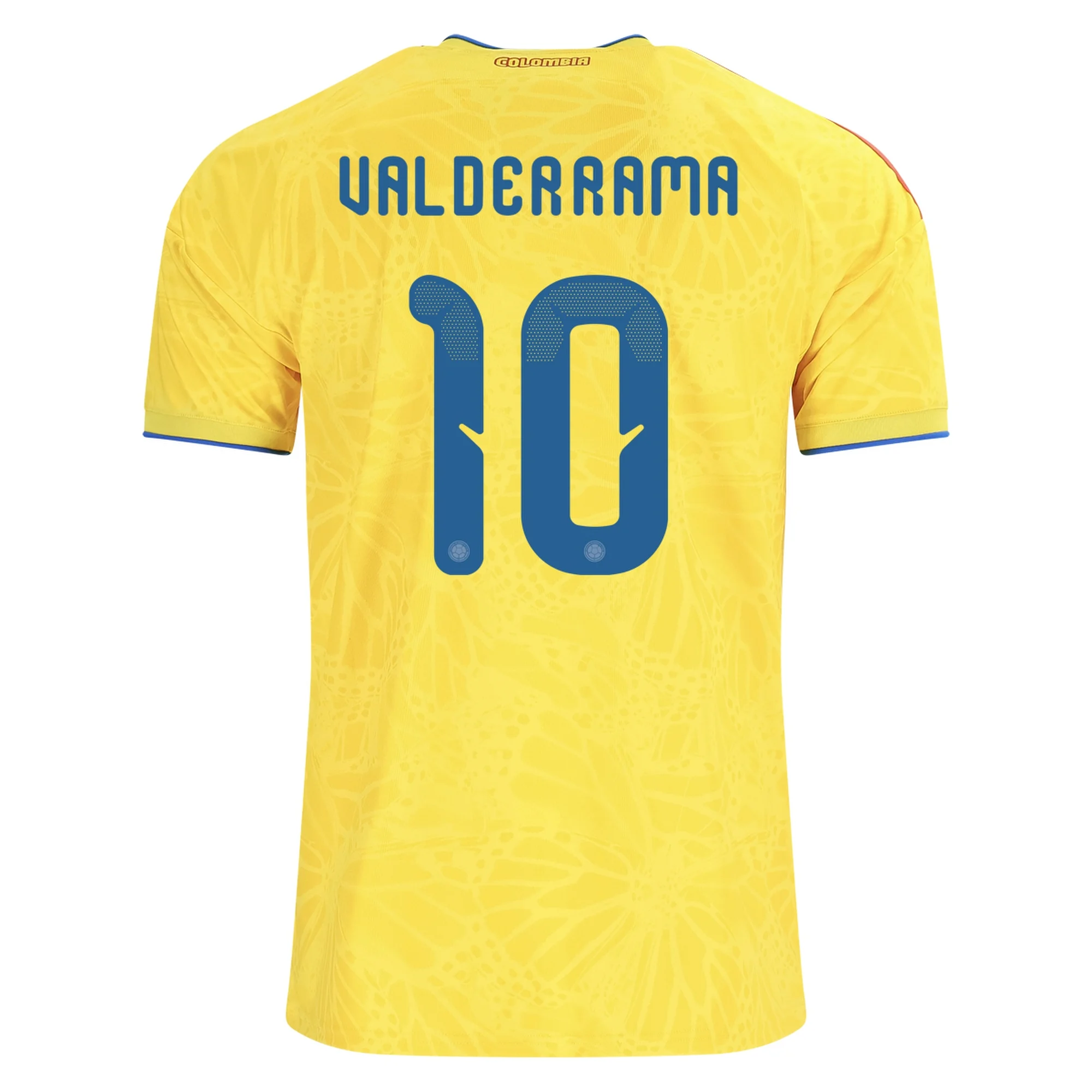 VALDERRAMA NO.10 Camiseta Primera Colombia 2026 – Versión Jugador VALDERRAMA NO.10 Camiseta Primera Colombia 2026 – Versión Jugador