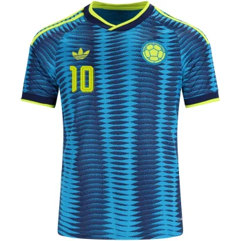 VALDERRAMA NO.10 Camiseta Segunda Colombia 2026 – Versión Jugador_1