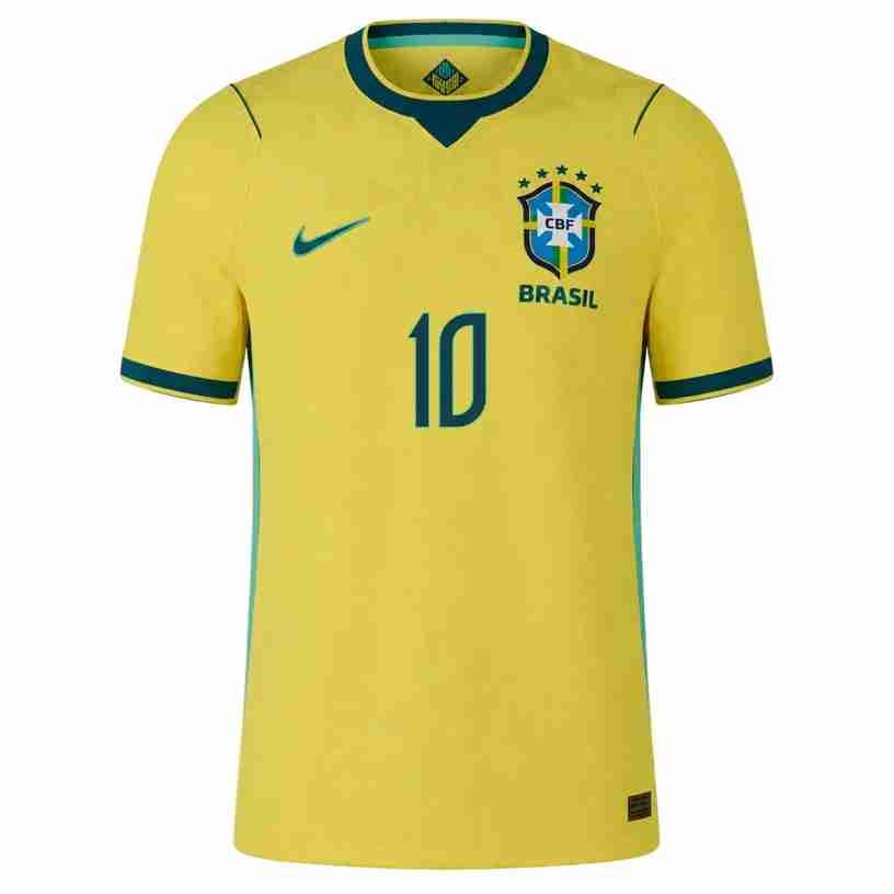 VINI JR. NO.10 Camiseta Primera Brasil 2026 – Versión Jugador_1 VINI JR. NO.10 Camiseta Primera Brasil 2026 – Versión Jugador_1