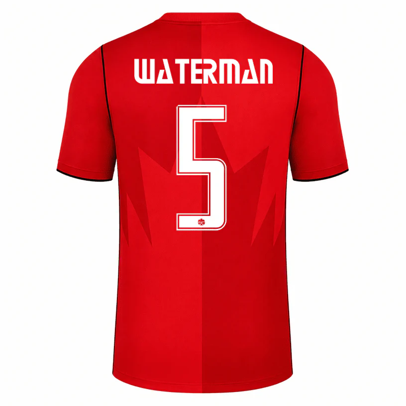 WATERMAN NO.5 Camiseta Primera Canadá 2026 – Versión Jugador WATERMAN NO.5 Camiseta Primera Canadá 2026 – Versión Jugador