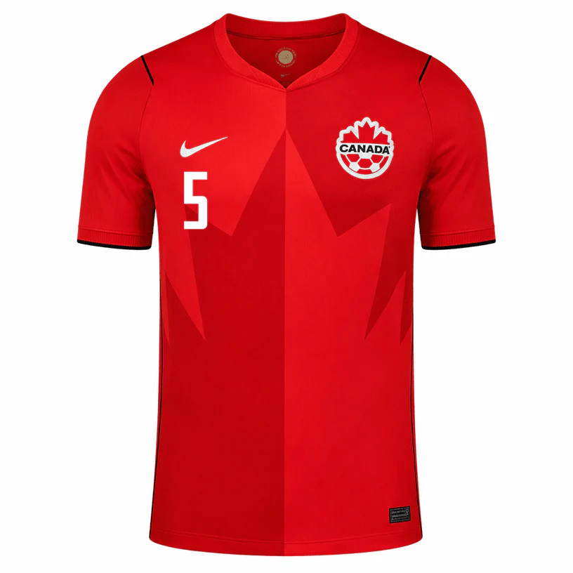 WATERMAN NO.5 Camiseta Primera Canadá 2026 – Versión Jugador_1 WATERMAN NO.5 Camiseta Primera Canadá 2026 – Versión Jugador_1