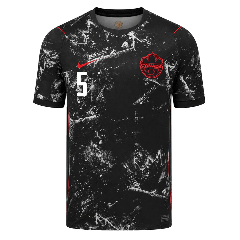 WATERMAN NO.5 Camiseta Segunda Canadá 2026 – Versión Jugador_1 WATERMAN NO.5 Camiseta Segunda Canadá 2026 – Versión Jugador_1