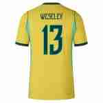WESLEY NO.13 Camiseta Primera Brasil 2026 – Versión Jugador